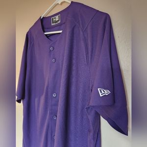 New Era button down shirt